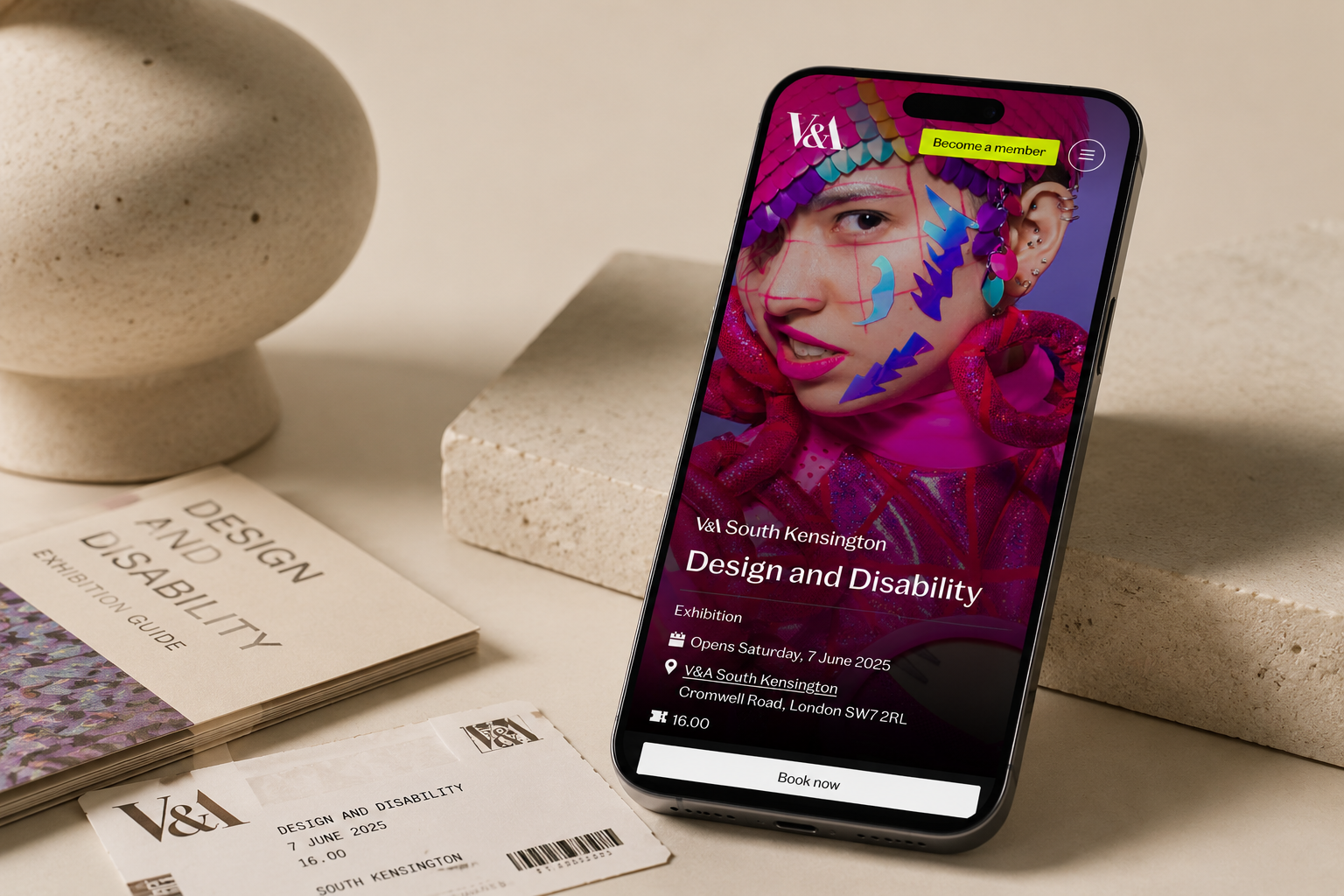 Exhibition Pages, a lifecycle-adaptive exhibition template